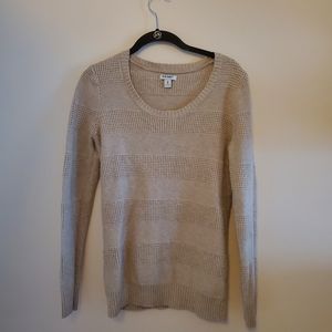 Brown Textured Sweater